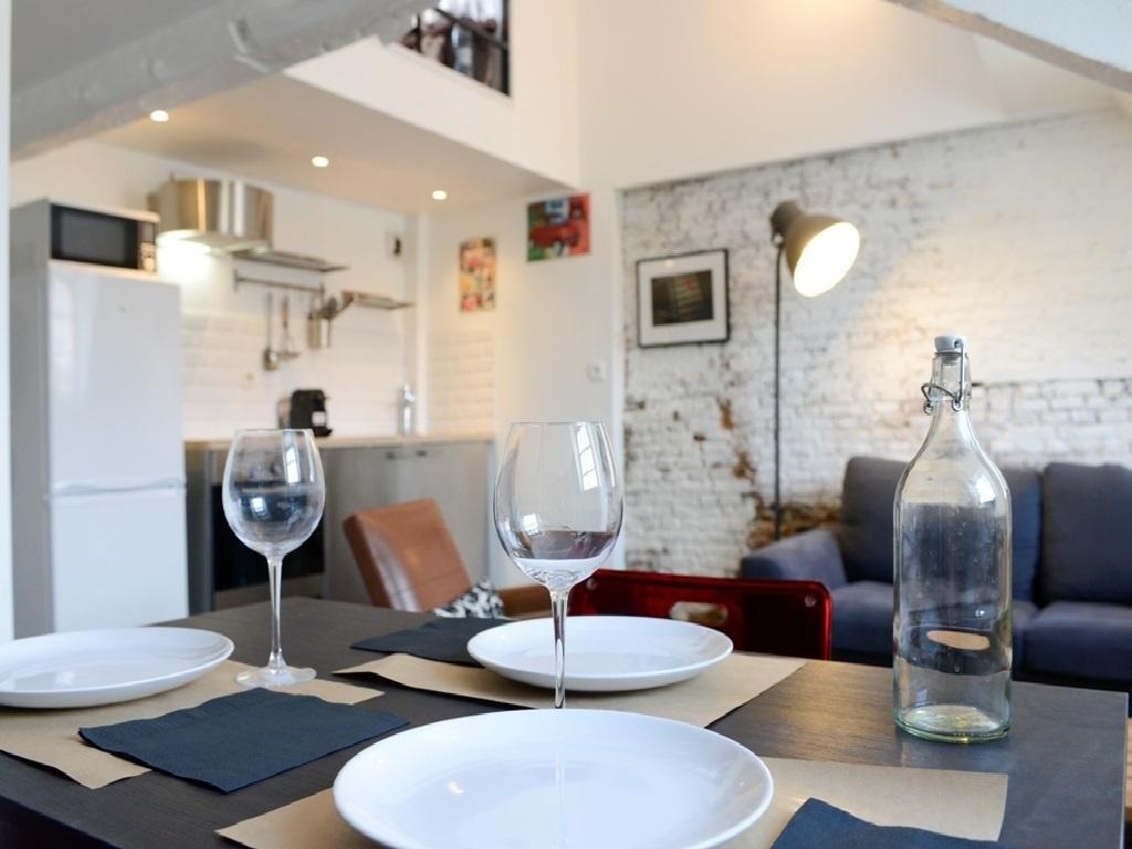 Souvenirs Vieux Lille Apartment 2 Chambres 24H24H Access Номер фото